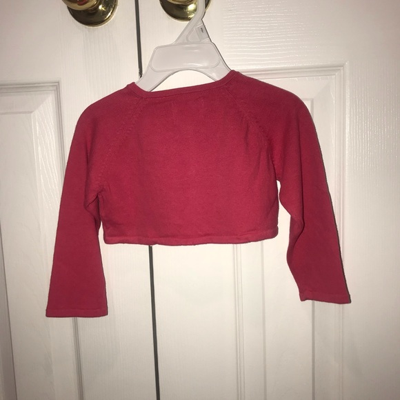 Zara Shirts & Tops Zara Baby Girl Cropped Sweater Cardigan Poshmark